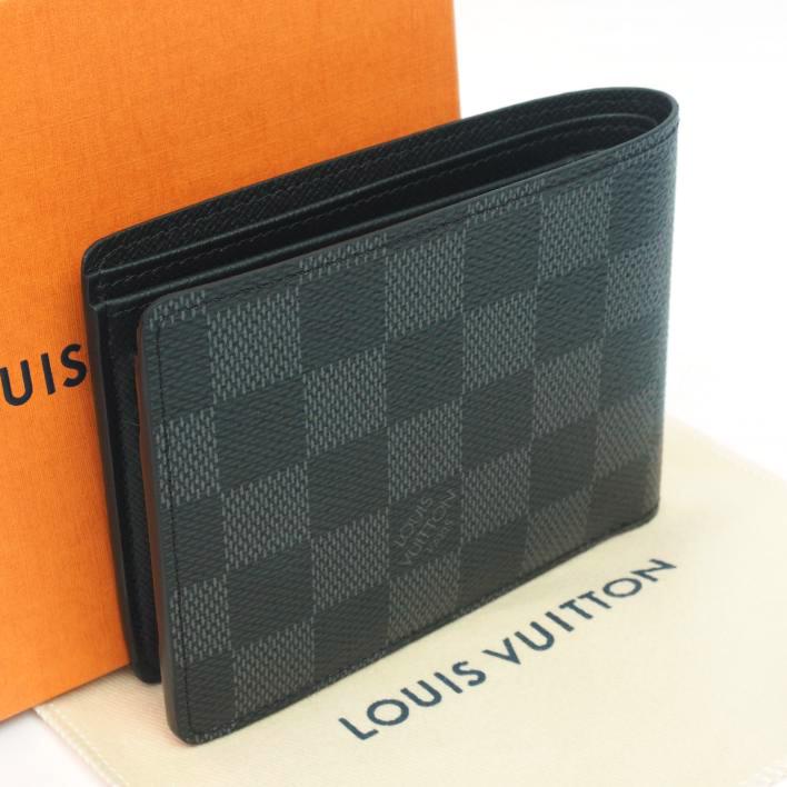[返回OK] Louis Vuitton Portofoille多个男子钱包[Bi -Fold Wallet（无硬币钱包）]