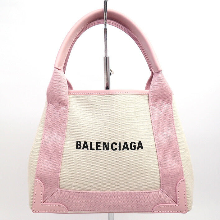 [返回确定] [像新的] Balenciaga XS 2Way Canvas侵权肩袋带有袋390346女士[手袋]