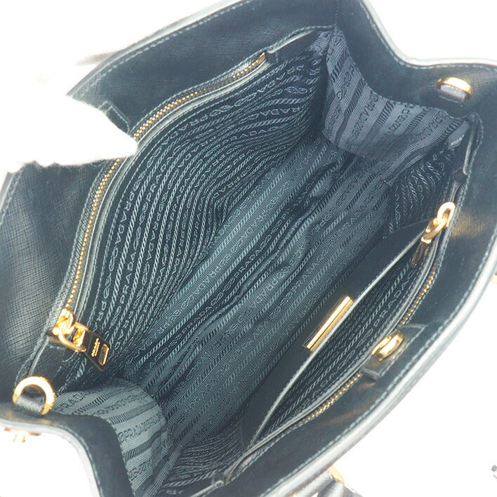 [返回确定] [美容] Prada 2way肩带三角徽标金属金属配件Safianorax B2490M女士[手袋]