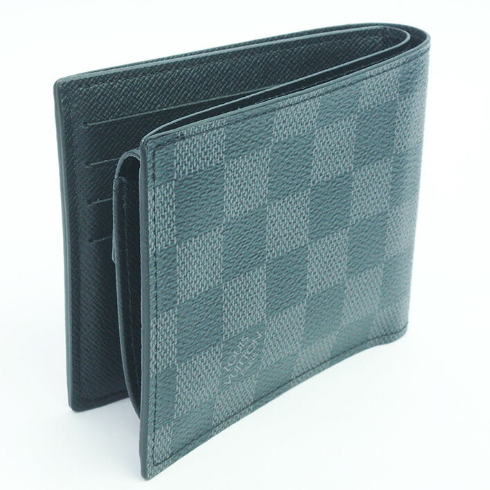 [返回OK] [美容]路易·威登（Louis Vuitton）Portofoille Marco NM Dami Gruphit N63336男士[Bi -fold Wallet]