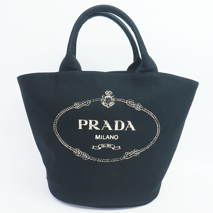 [返回确定] [美容] Prada 2way肩带卡纳帕丝网徽标徽标银支架1BG186女士[手提袋]