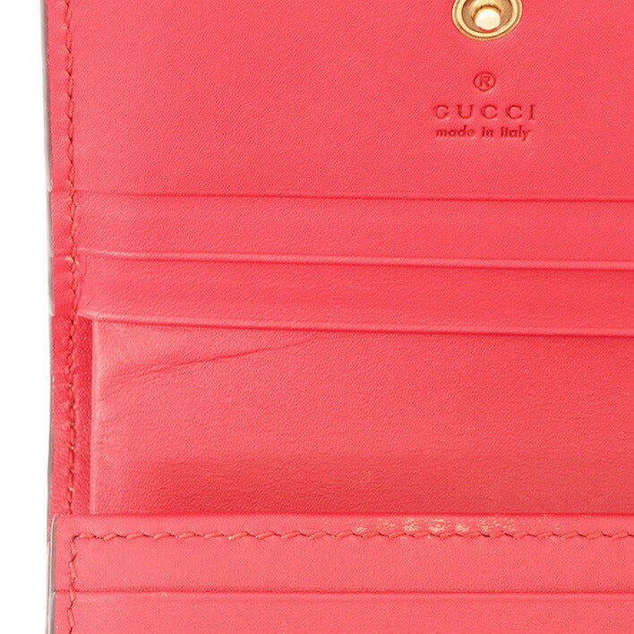 [返回OK] [美容] Gucci樱桃樱桃樱桃樱桃GG卡盒GG Sprem 476050.1147女士[Bi -fold Wallet]