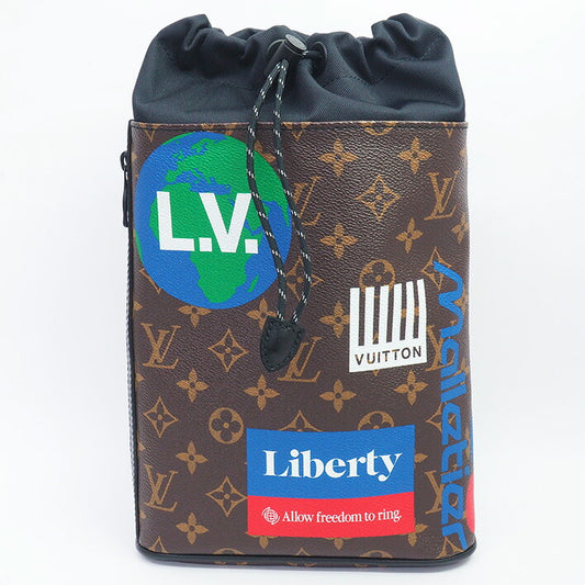 [返回确定] [美容]路易·威登（Louis Vuitton）粉笔袋会标M44625男士[肩带]