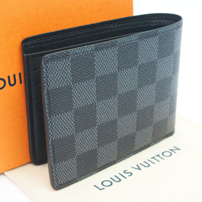 [返回确定] [未使用 /新产品]路易·威登（Louis Vuitton）Portofoille多个Dami Gruphit N60434男士[Bi -fold Wallet]
