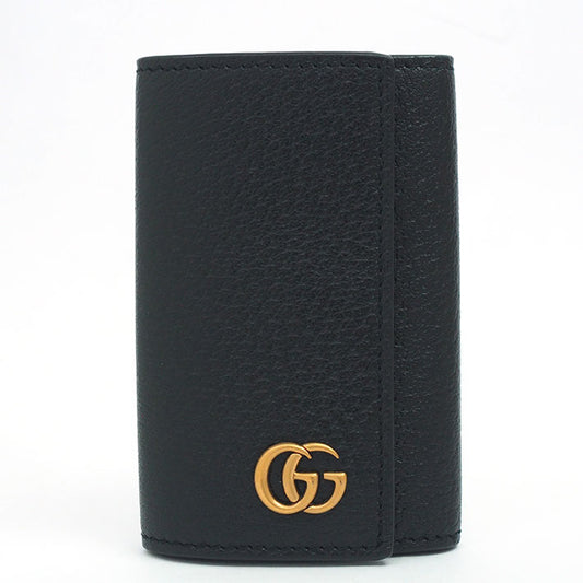 [返回确定] [未使用 /新产品] Gucci双G古董金属GG Marmont 435305 ・0416 [钥匙扣关键案例]