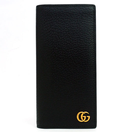 [美丽的商品] Gucci双G金支架GG Marmont 459133 ・496334男人[Bi -fold Wallet]