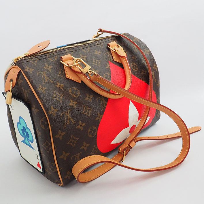[美女]路易威登（Louis Vuitton）快速的班德里尔（Bandriere）30游戏在收藏会标M57451女士[手袋]
