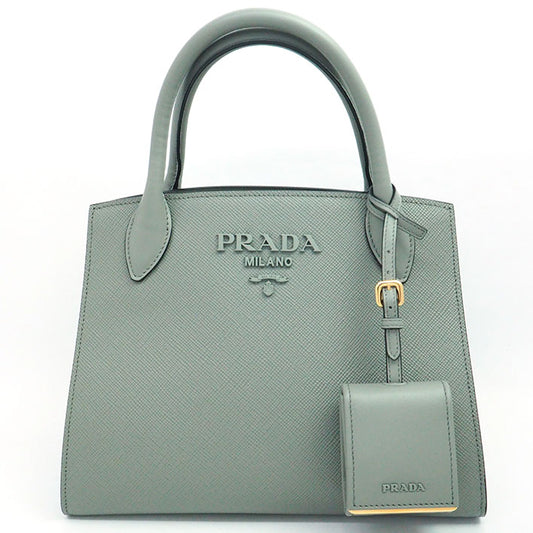 [未使用 /新产品] Prada 2way肩带徽标徽标金式Safiano 1BA156女士[手袋]