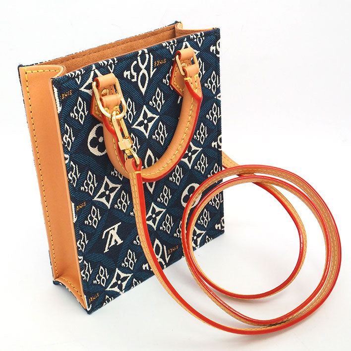[新到达产品] [美丽的商品] Louis Vuitton Petit Sack塑料会标Jacquard（自1854年以来）M80288女士[Handbag]