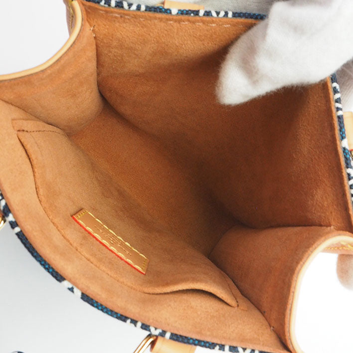 [新到达产品] [美丽的商品] Louis Vuitton Petit Sack塑料会标Jacquard（自1854年以来）M80288女士[Handbag]