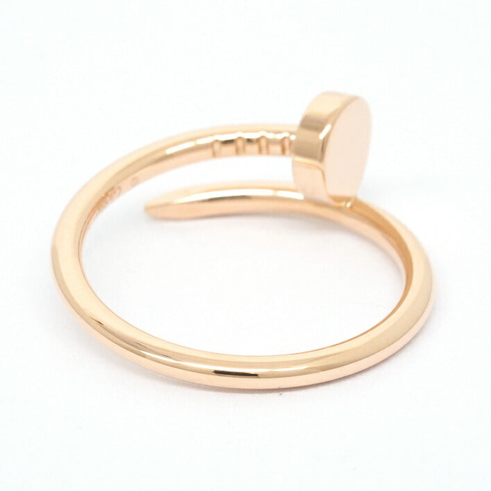 [返回OK] Cartier Ring Ring Ring Juast Ankle Ring 18 Gold Pink Gold 50品牌Cartier礼物出席