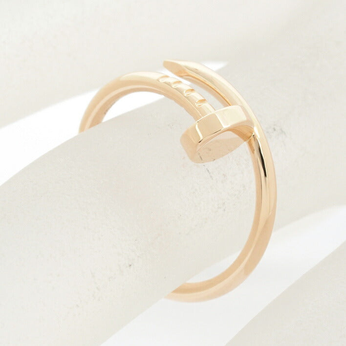 [返回OK] Cartier Ring Ring Ring Juast Ankle Ring 18 Gold Pink Gold 50品牌Cartier礼物出席