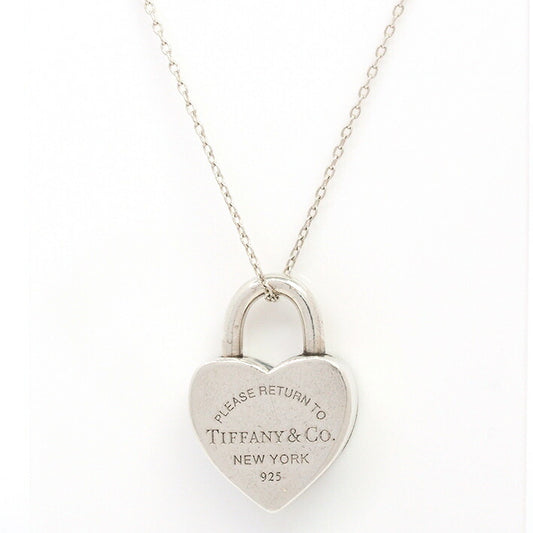 Tiffany Rett Titi Fanny Heart Lock Silver [吊坠] [二手]