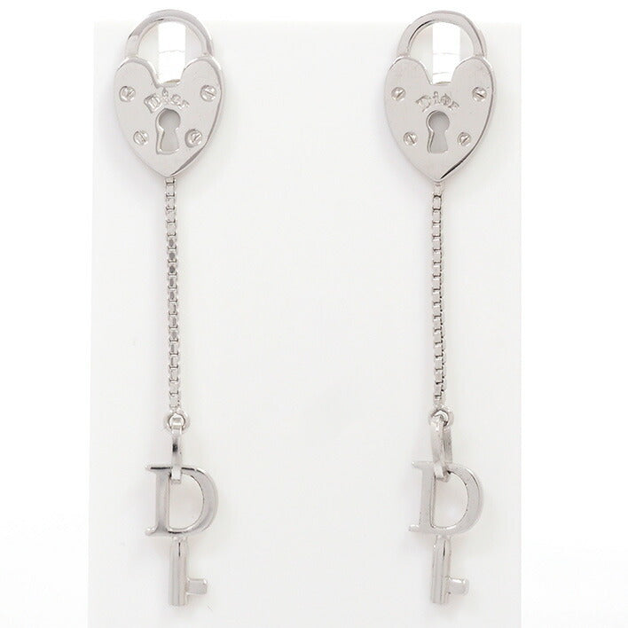 Christian Dior D徽标钥匙和Cadena Motif Stud类型链[Pierce]