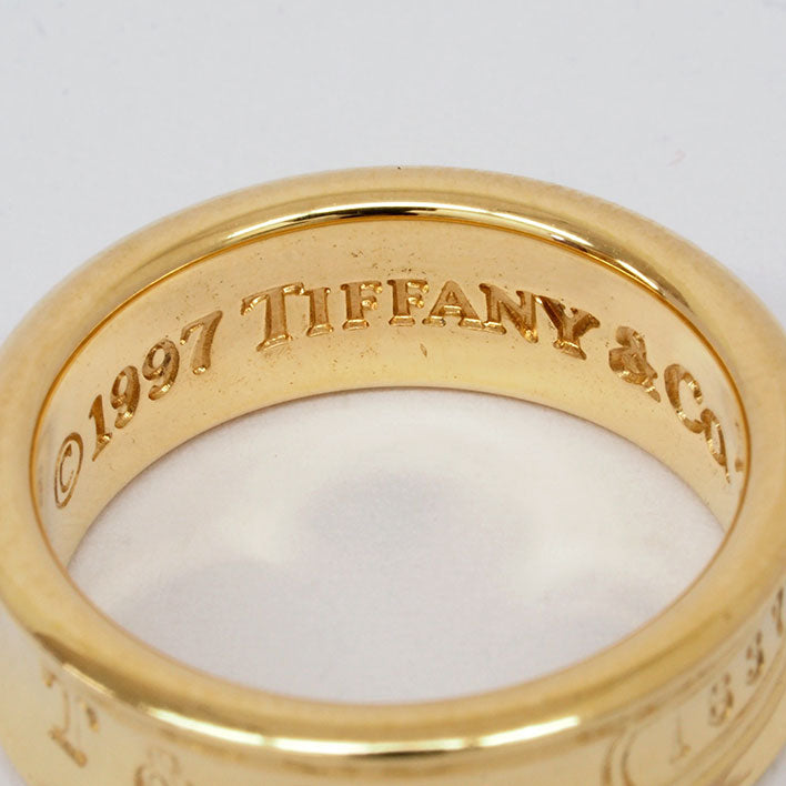 [新成品]蒂法尼1837年戒指K18YG 9 [RING]
