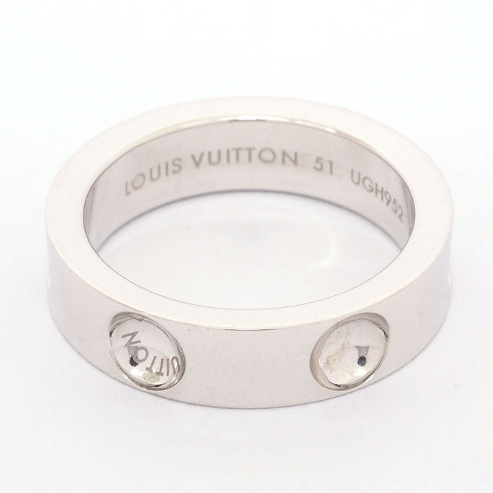 [新成品]路易·威登（Louis Vuitton）Petit Burg Amplant Ring k18wg 51 [ring]